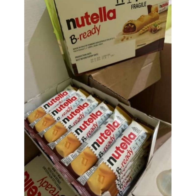 

Nutella b-ready 22g isi 36 pcs 1 box