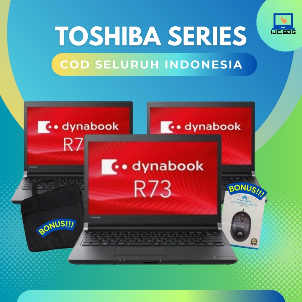Laptop Toshiba Dynabook/ Tecra R73 Series X30 X40 Z30 RAM 8GB SSD 256GB Mulus Bergaransi