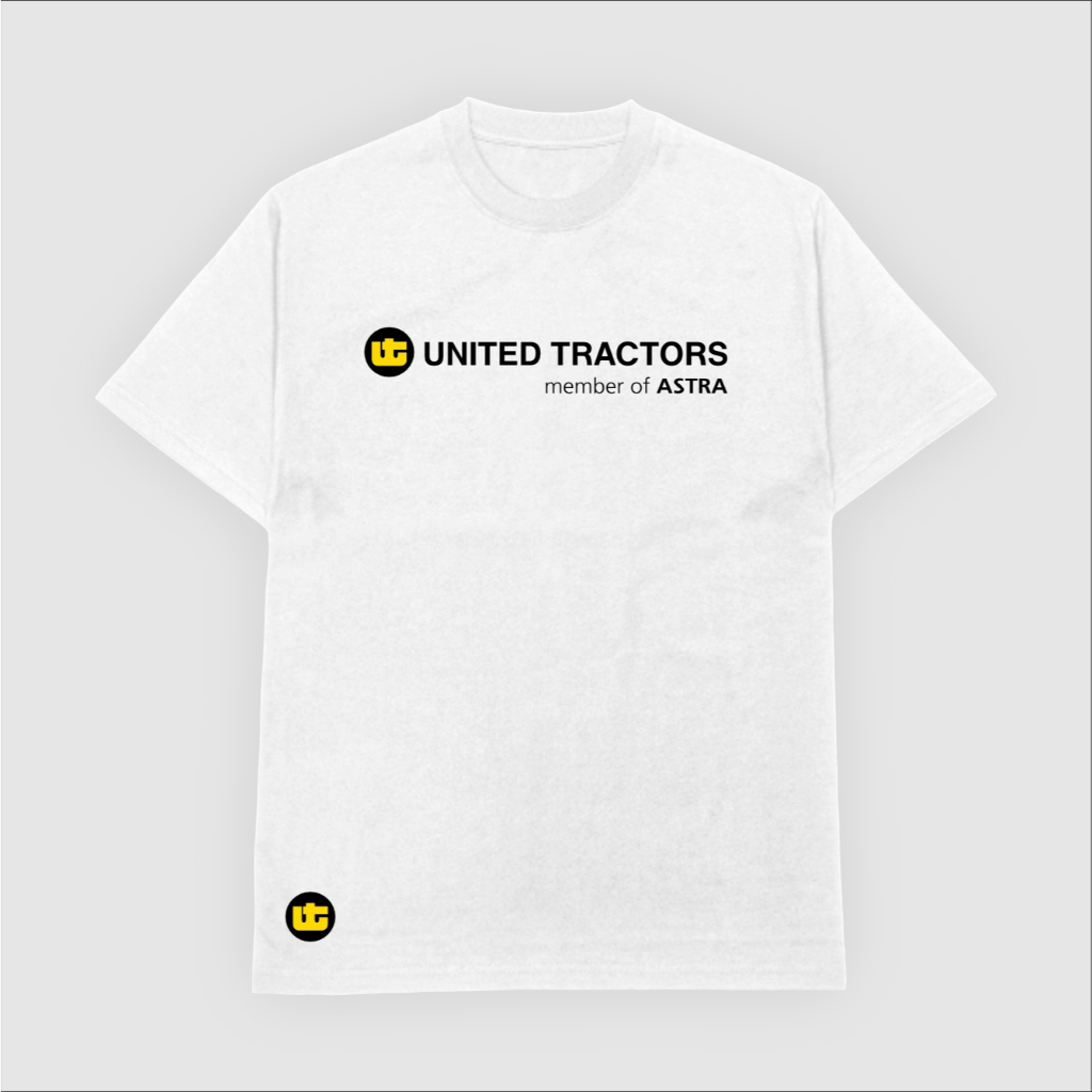 Kaos United Tractors Member of Astra Logo Baju Perusahaan