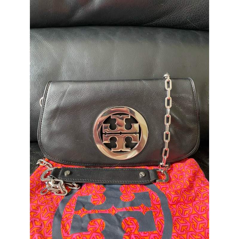 Tory Burch Reva Clutch Authentic Preloved