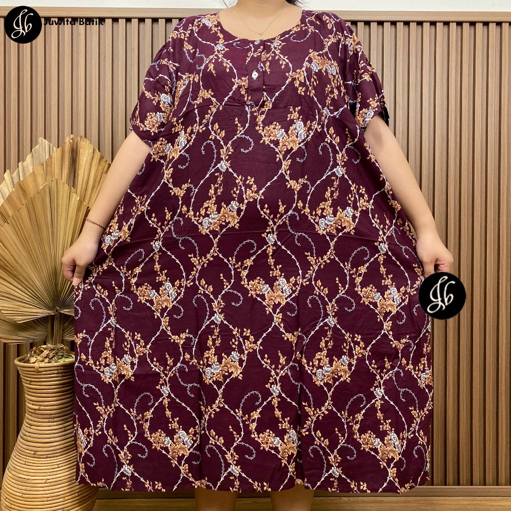 Juwita Batik - Daster Payung Jumbo Busui Friendly LD 140 Super Jumbo Murah Terbaru PART-I