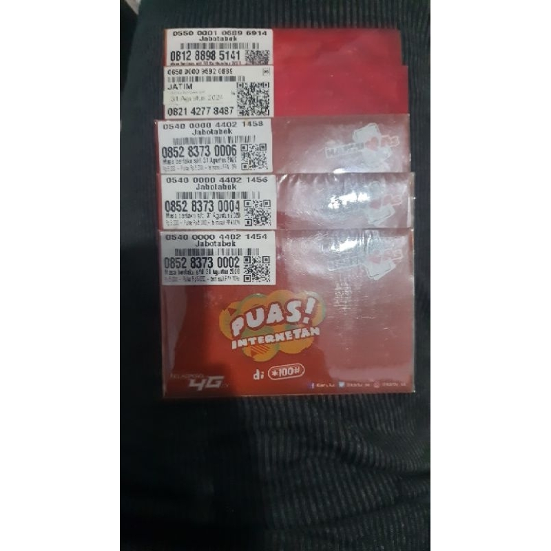 Kartu Perdana Telkomsel AS Jadul - Di Jual Satuan