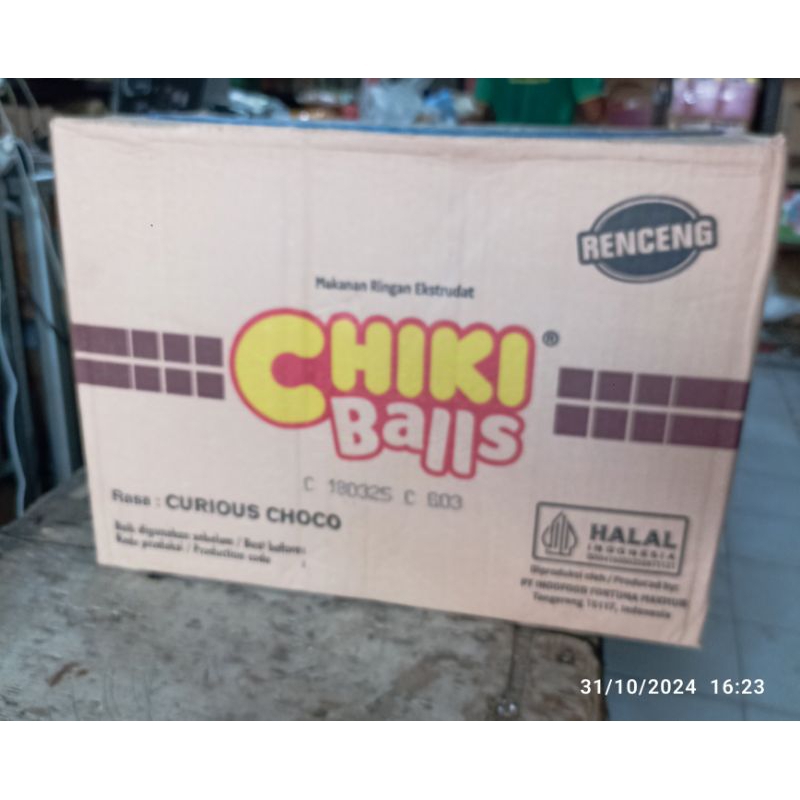 

Chiki Balls Rasa Curious Choco 16gr x 60 per dus