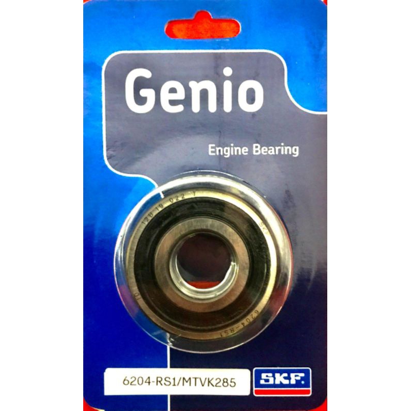 BEARING SKF GENIO 6204 RS1 MTVK285 ORIGINAL BEARING LAHER KLAKER SKF 6204