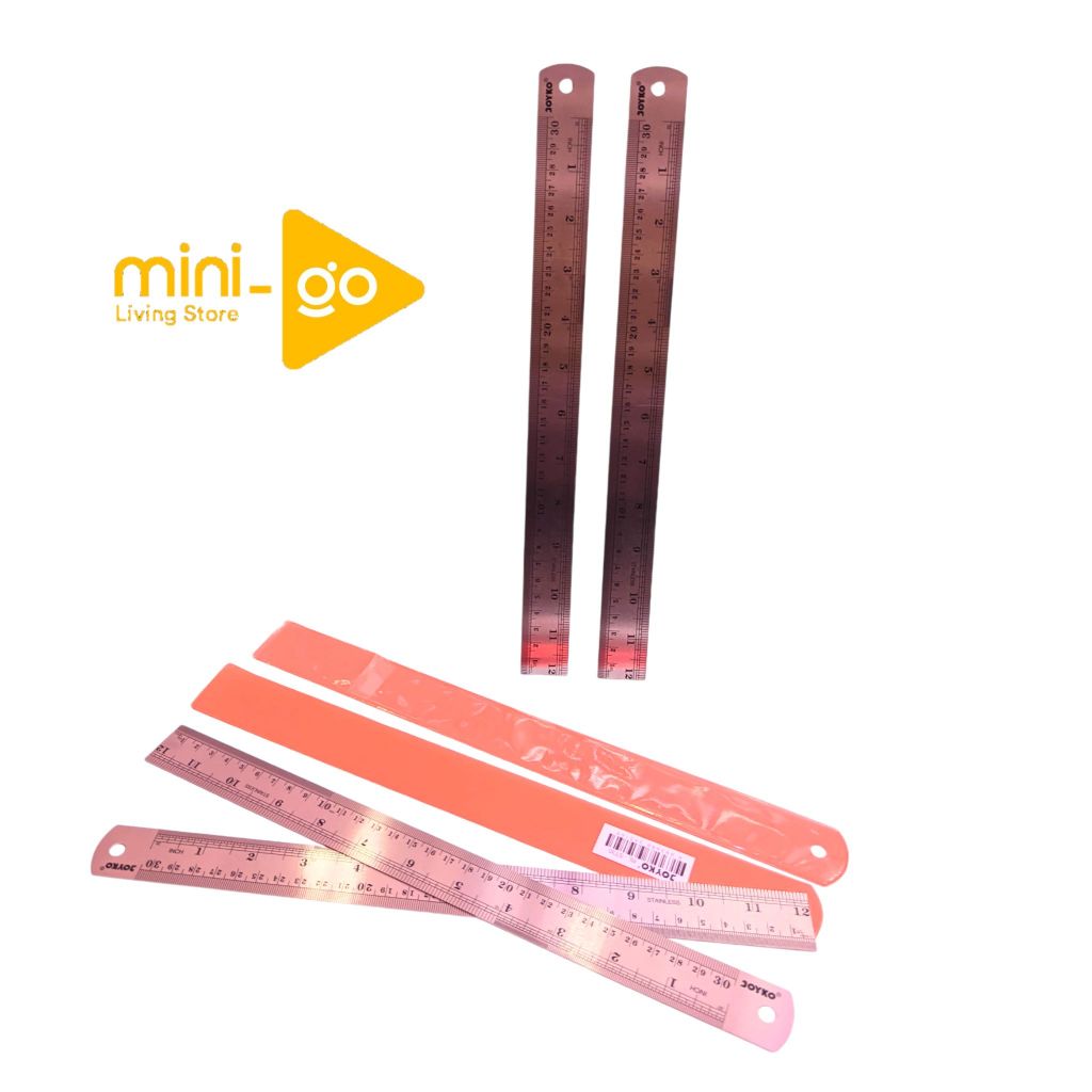 

JOYKO Ruler Pengaris Besi Stainless Steel Murah 30cm