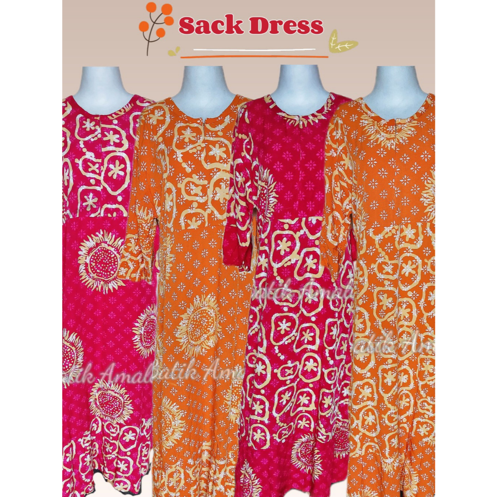 Longdress Batik kain Rayon Super Adem | Daster Panjang Lengan Panjang Ritsleting Depan Busui Friendl