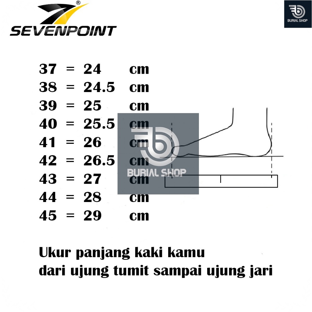 Best Deals Sepatu Safety Boots Ujung Besi Pria Wanita Original Sevenpoint Safety Shoes Proyek