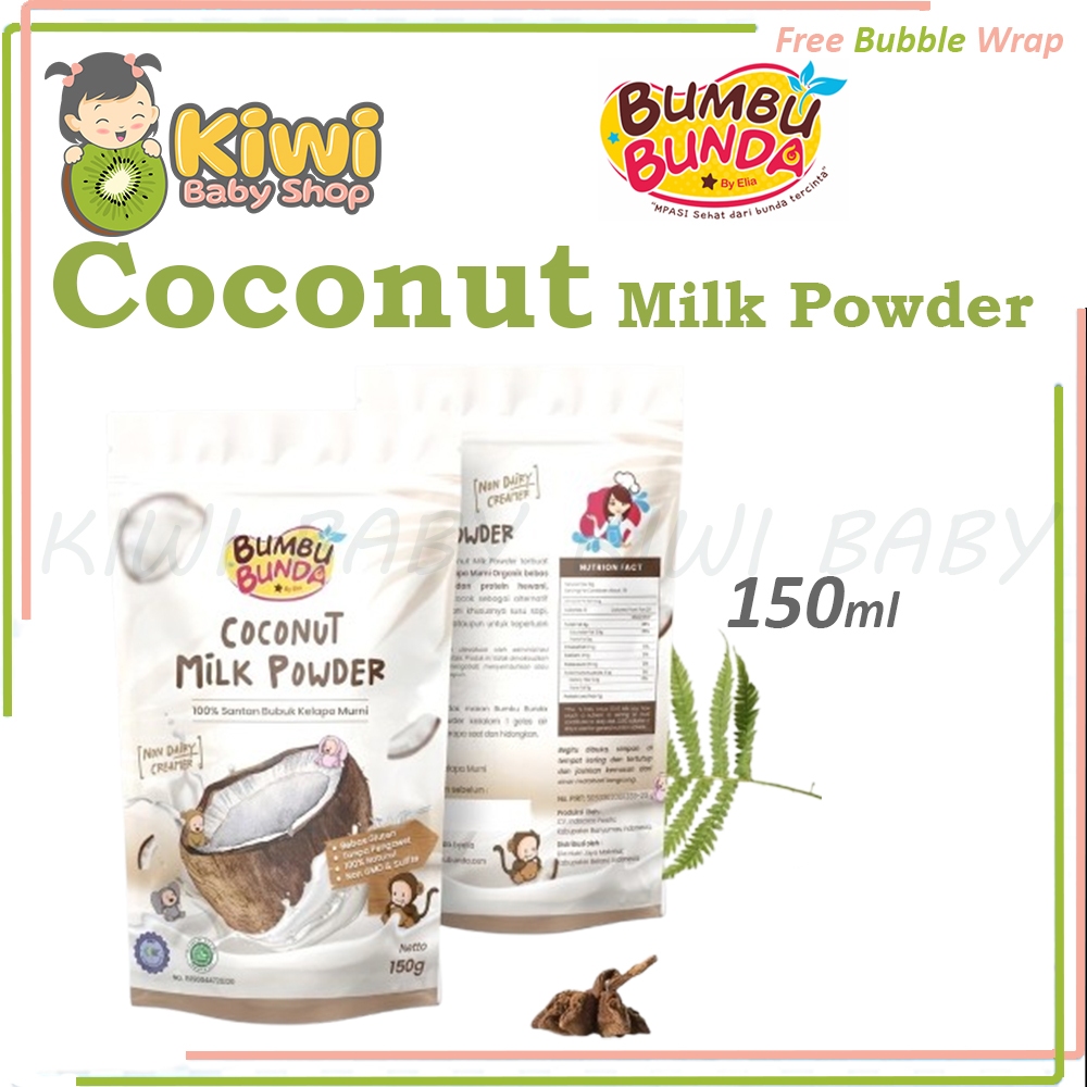 

Bumbu Bunda By Elia Coconut Milk Powder / Santan MPASI / Santan Bubuk Organik