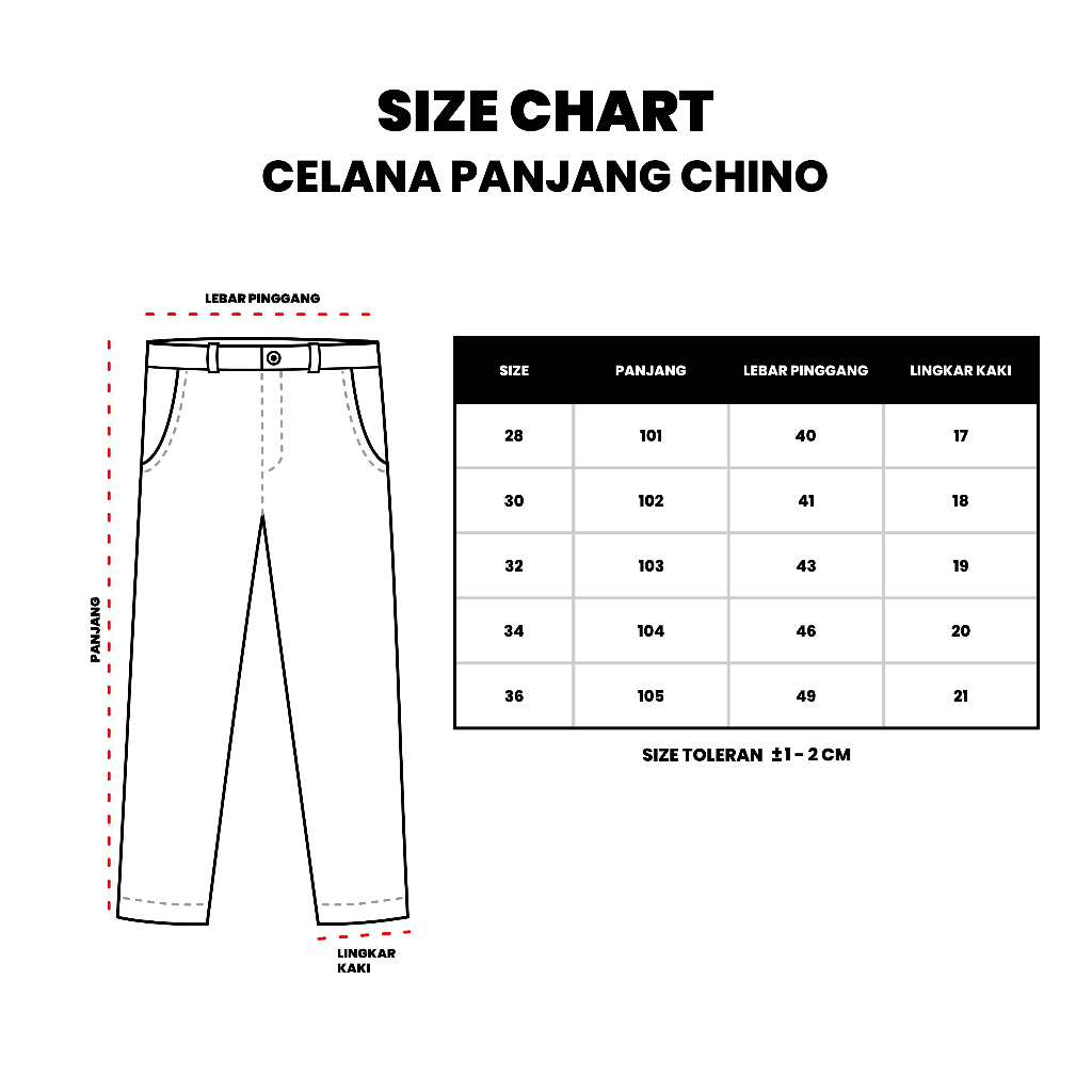 Promo Celana Chino Panjang Twill Fennel. Terlaris