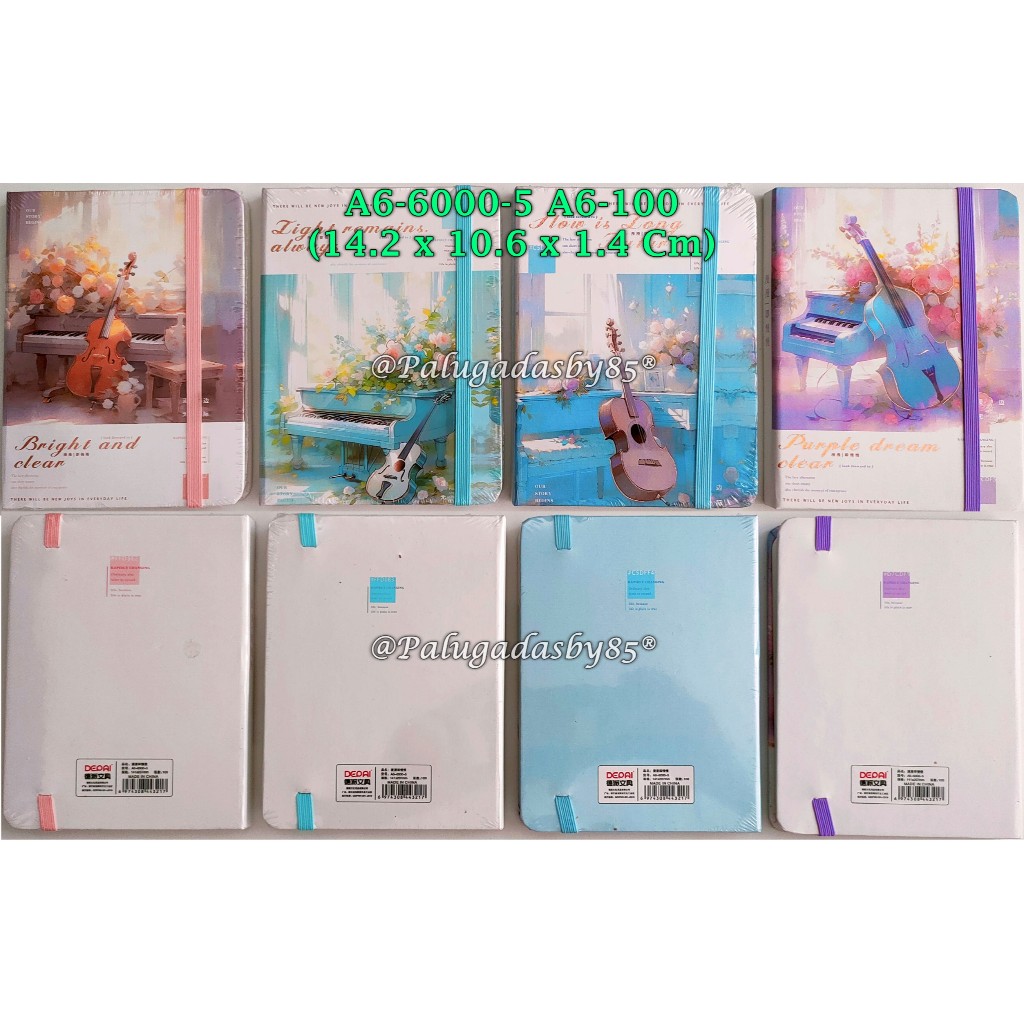 

(1 Biji) Buku Agenda Tali A6 100 Lembar 14.2 x 10.6 x 1.4 Hard Cover / Agenda Tali GXIMP A6-6000-5