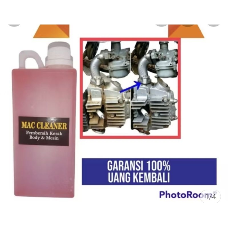 engine degreaser 1 Liter pembersih mesin cairan pembersih kerak  oli motor dan mobil
