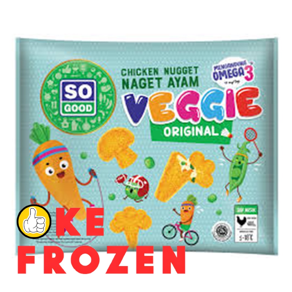 

SO GOOD CHICKEN NUGGET VEGGIE ORIGINAL 400GR
