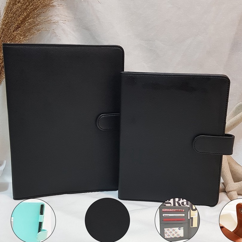 

berkualitas Flashee Binder Polos Hitam A5 2 Ring B5 26 Ring Agenda Polos Binder Polos A5 B5 Organizer