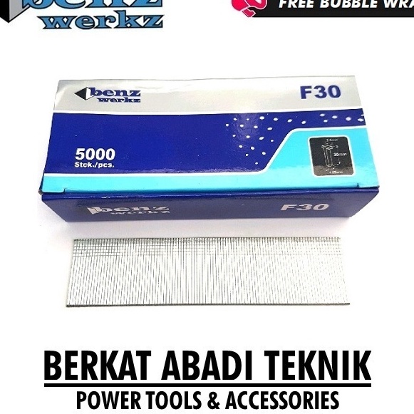 

Bonuskan BENZ KODENKI F3 MO Isi Staples Mesin Paku Tembak Lurus Mata Air Nailer Nail Gun Angin Stapler F 3 3MO