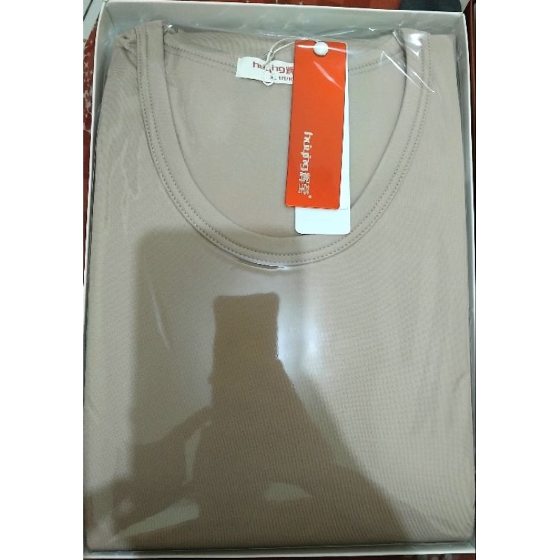 Longjon Pria / dalaman musim dingin pria 1 set ( baju + celana )