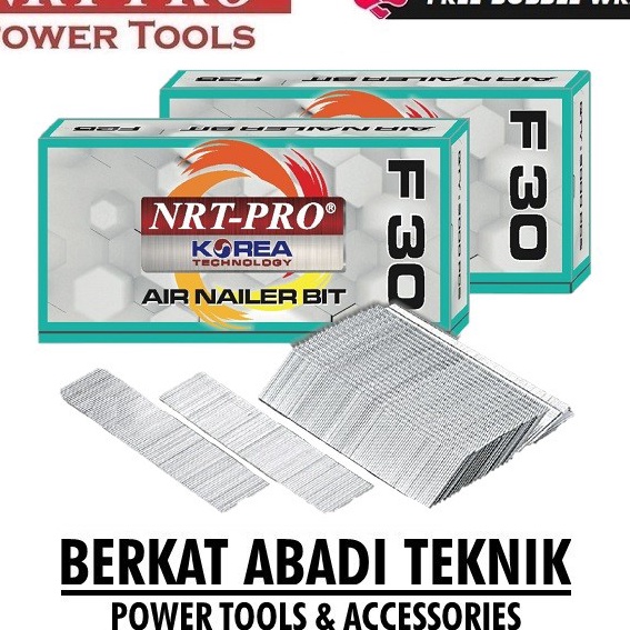 

KF7 NRTPRO F3 MO Isi Mesin Staples Mata Paku Tembak Lurus Air Nailer Nail Gun Stapler Angin F3MO F 3 MO