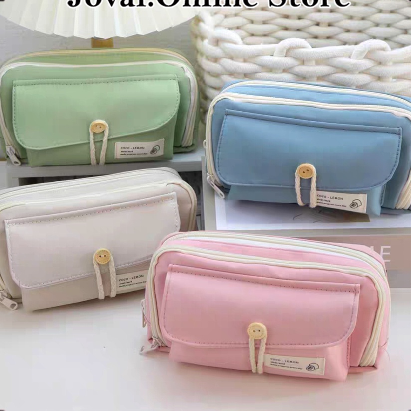 

Kilat TEMPAT PENSIL KOREA MULTI SEKAT UKURAN