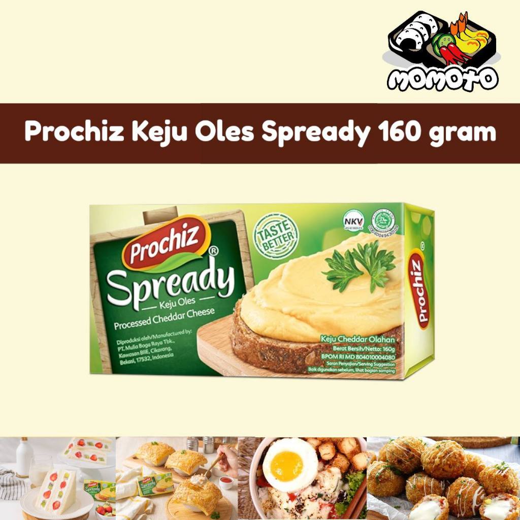 

Prochiz Spready Keju Oles Cheese 160 gram