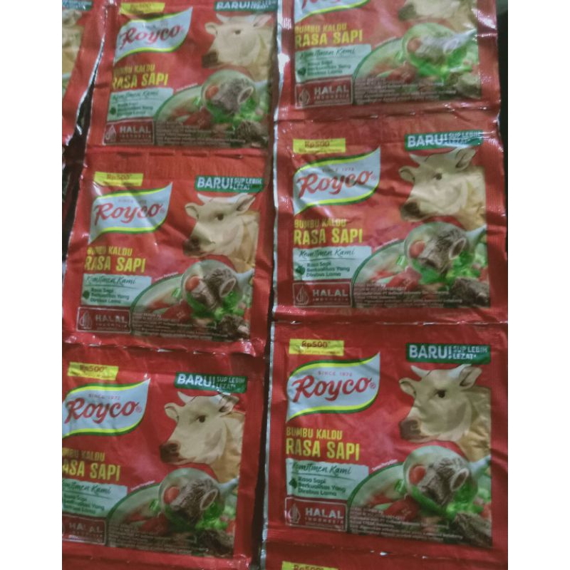 

Royco Rasa sapi 8 gr