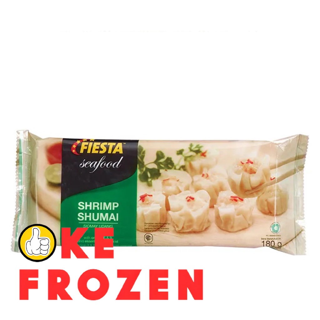 

SIOMAY AYAM IKAN JAMUR FIESTA SEAFOOD 180GR SHUMAI DIMSUM ISI 10