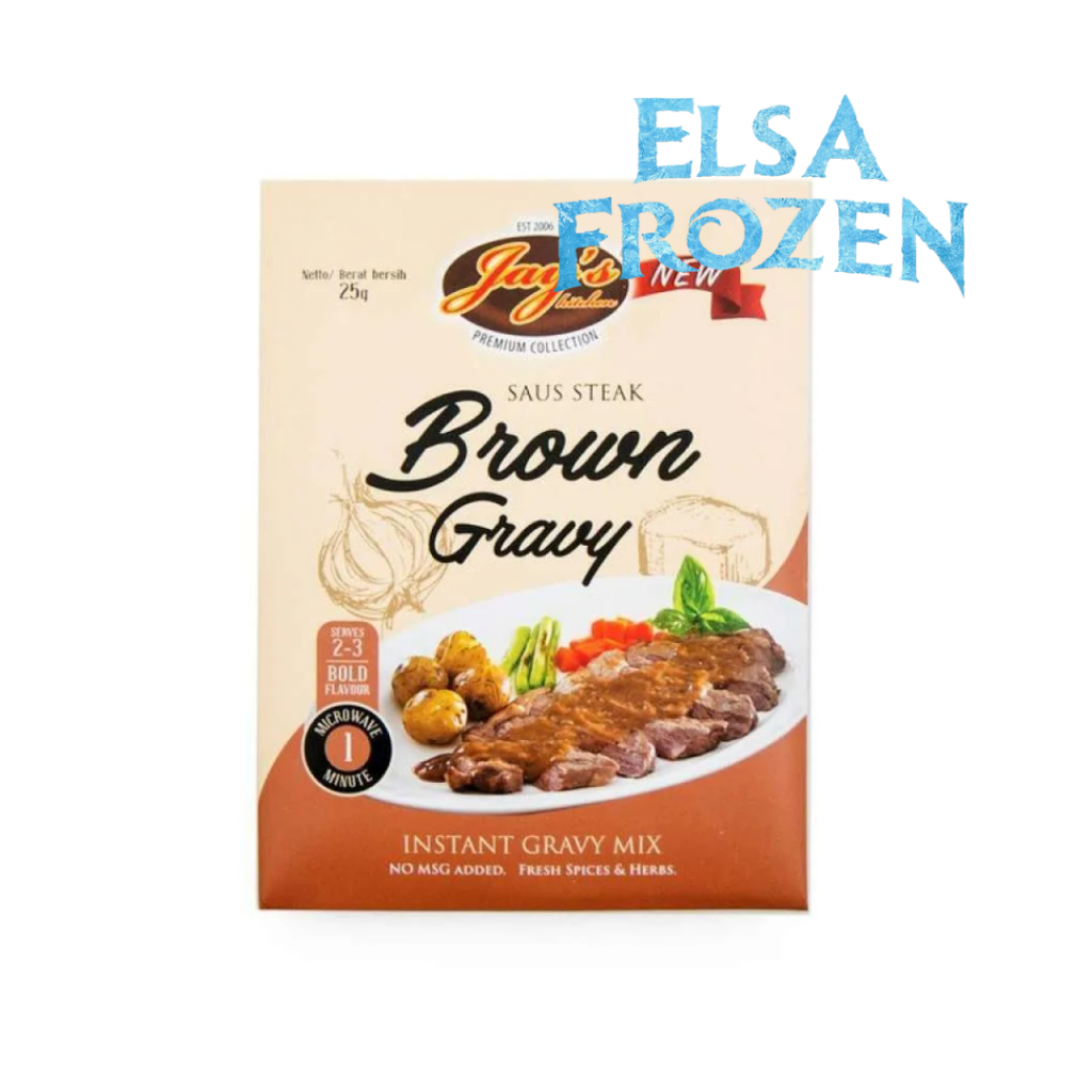 

JAYS BROWN GRAVY SAUCE 25G/ SAUS STEAK