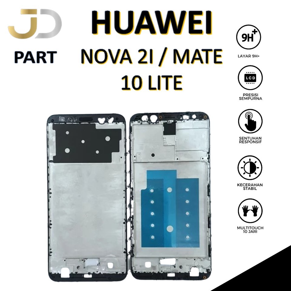 FRAME HUAWEI NOVA 2I / MATE 10 LITE / FRAME BEZZEL TULANG TENGAH