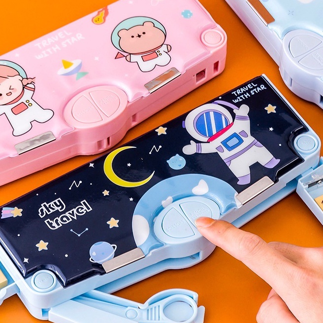 

Sale THE TIMETempat Pensil Bahan Plastik Multifungsi Untuk Kotak Penyimpanan Alat Tulis Multifungsi Kartun Lucu Tempat Pensil Tempat Pensil Astronot Untuk Motif Unicorn Untuk Anak Sekolah