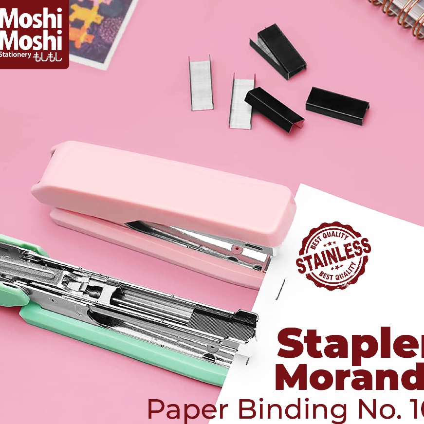 

Boom Stapler Morandi No1 Paper Binding with Remover Poble Staples Penyusun Jilid Halaman Kes
