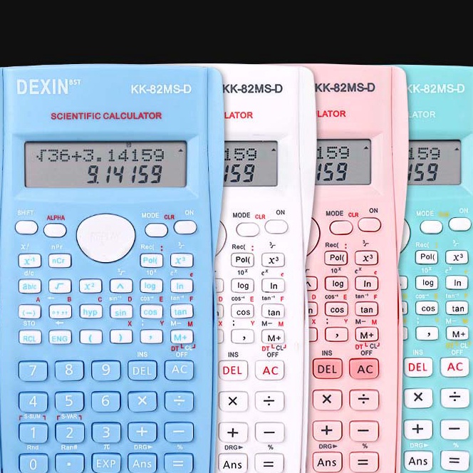 

Sale DEXIN Scientific Calculator Kalkulator Ilmiah Sains Kalkulasi Warna Pastel Pastel Colors