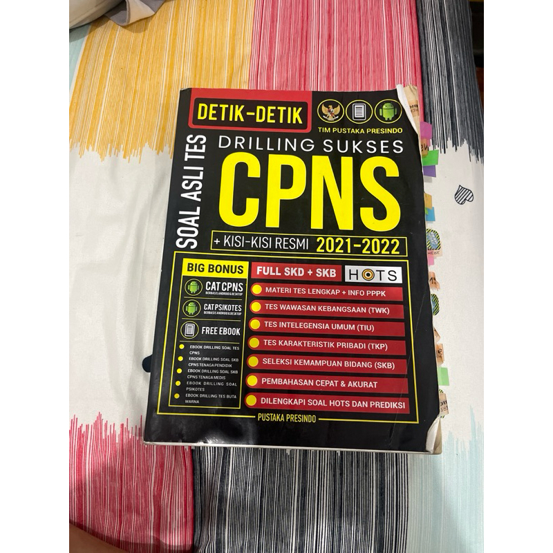 Preloved Detik-Detik Drilling Sukses CPNS 2021-2022 SKD-SKB