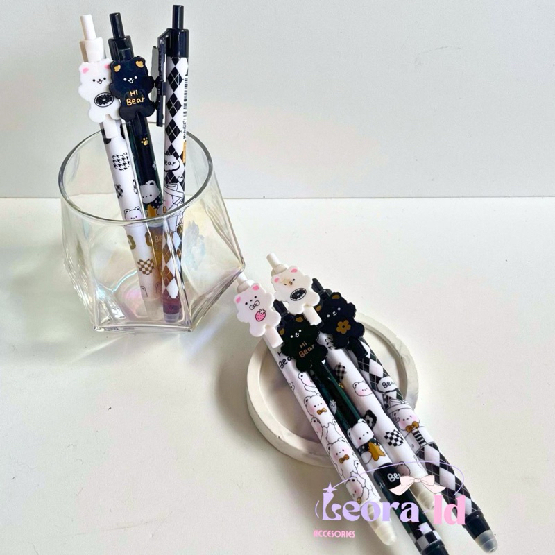 

Leora - Pulpen Penghapus Beruang | Pulpen Eraser | Pulpen Beruang | Pulpen Karakter | Pulpen Mekanik | Pen Sekolah | Pen Anak | Pen Karakter Lucu