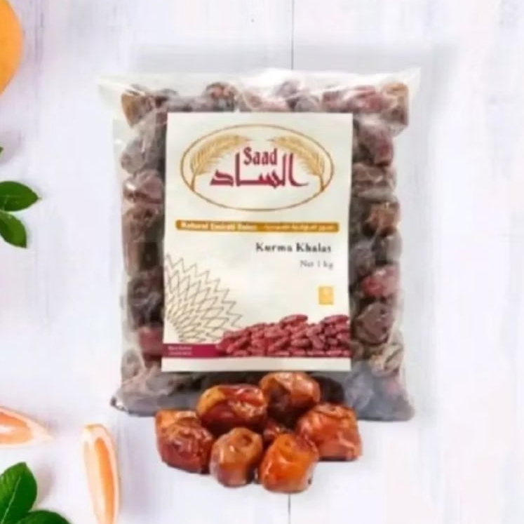 

Kurma Khalas 1 Kg | Kurma Saad | Kurma Madinah | Oleh Oleh Haji Dan Umroh Manis