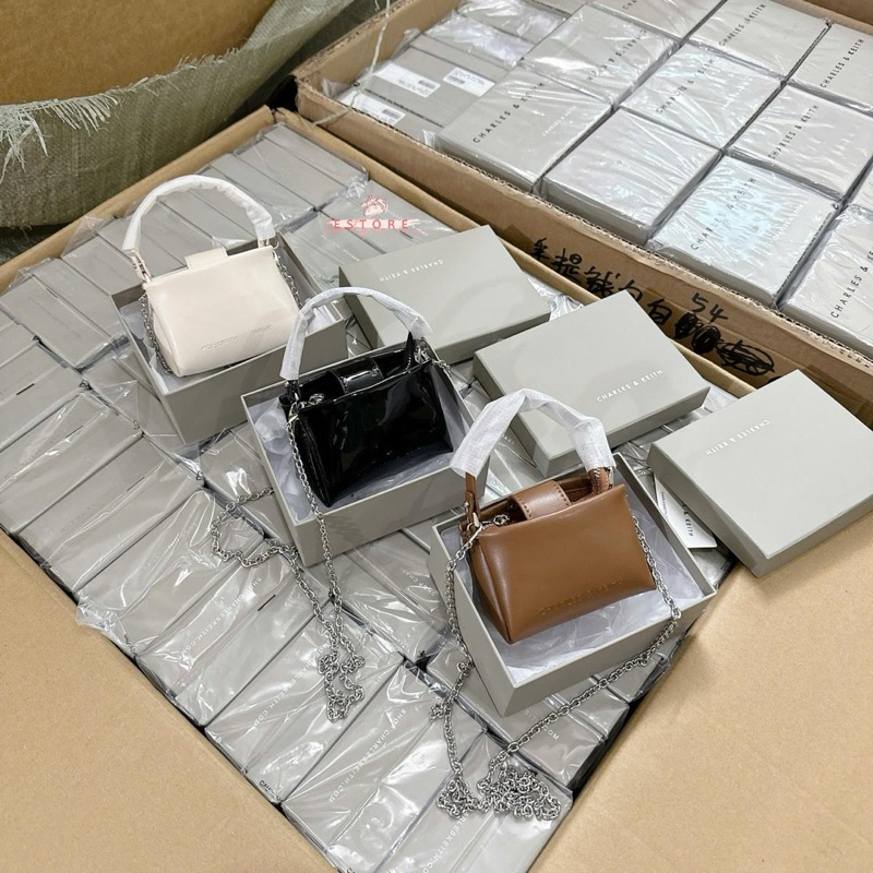 Tas Ck Top Handle Micro Chain Strap