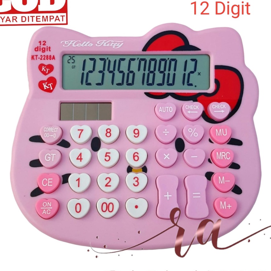 

Beli Kalkulator Kepala Hello Kitty Pink 12 Dit IMUT LUCU MANIS HELO KITY KITI Hello Kitty M KT2288