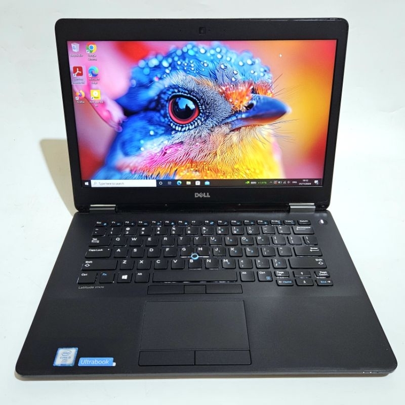 laptop ultrabook premium berkelas dell latitude e7470 - core i7 - Ram 16gb - ssd 256gb