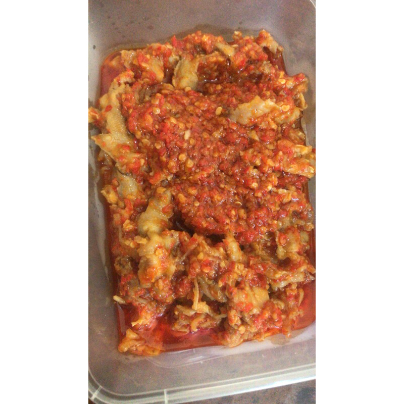 

Ceker tanpa tulang bumbu pedas nagih