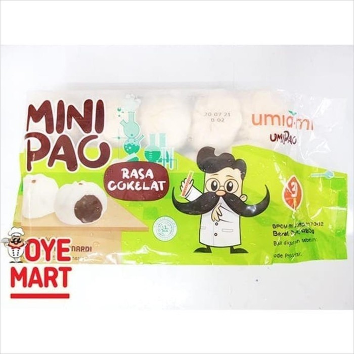 

UMIAMI MINIPAO RASA COKELAT 480GR ISI 30 HARGA PROMO/BAPAU/DONAT