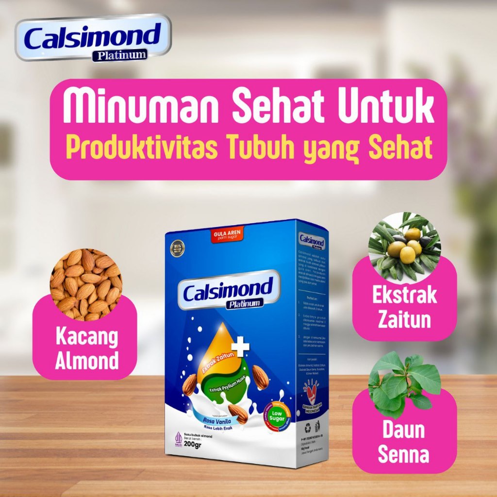 

CALSIMOND PLATINUM/SUSU ALMOND/SUSU ALMOND ASI BOOSTER/SUSU BUBUK PELANCAR ASI/SUSU KACANG ALMOND VANILLA