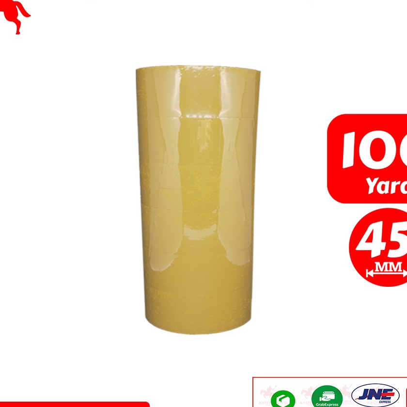 

Hemat Lakban OPP Tape Lakban Coklat KSATRIA Tape 1 Yard 1 Slop