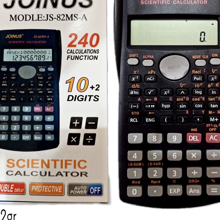 

Terbaik Kalkulator Scientific JOINUS 82MS