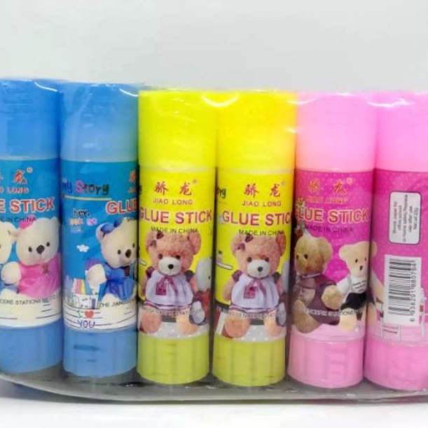 

Murah 24pc LEM STIK KECIL 1 gram GLUE STICK FANCY 1 GRAM LEM FANCY LEM KES NON TOXIC