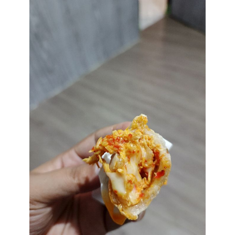 

Cireng Ayam Pedas Mozarella