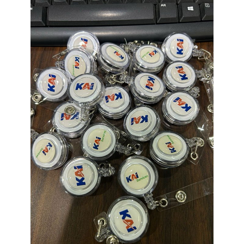Yoyo Id Card Logo Custom transparan