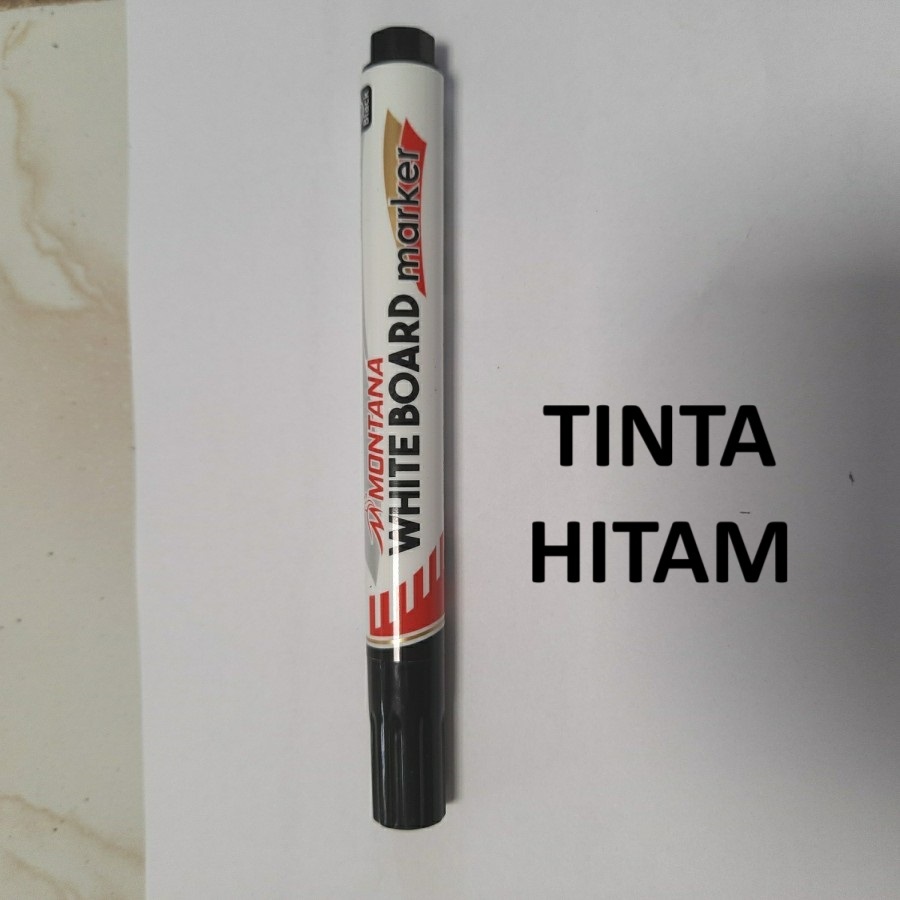 

Spidol White Board Montana Hitam Whiteboard - 1 Buah