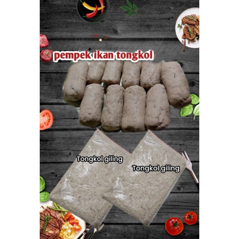 

Ikan Tongkol/ Pindang Cue giling halus Empek empek, Bakso, Dimsum