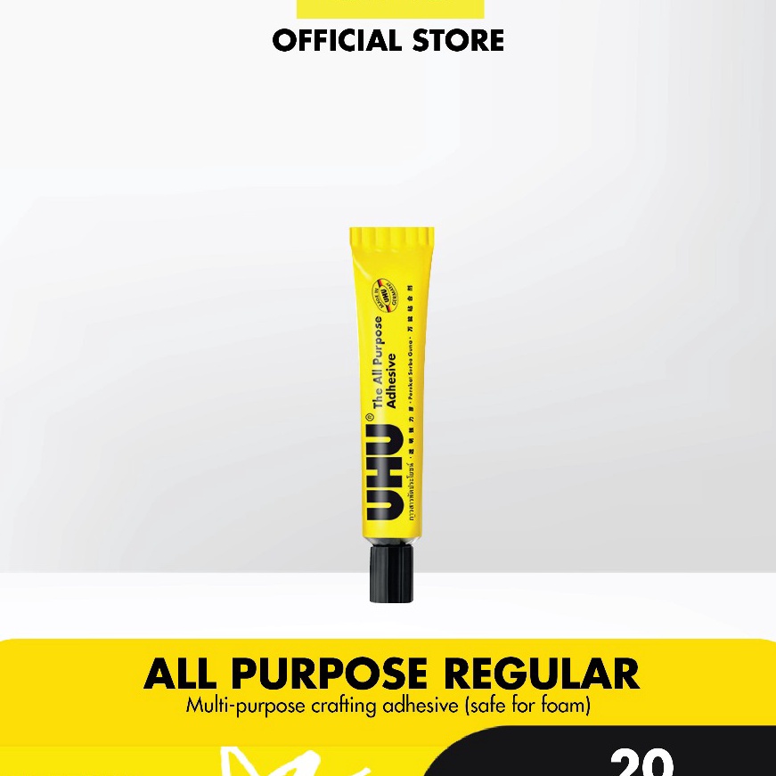 

KP8 Lem Serbaguna dan Prakarya UHU All Puose Adhesive 2 ml