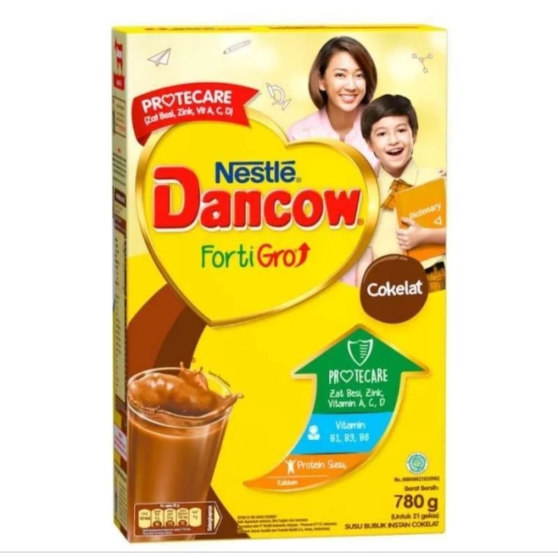 

Dancow Instant Fortigro Coklat 780 gram