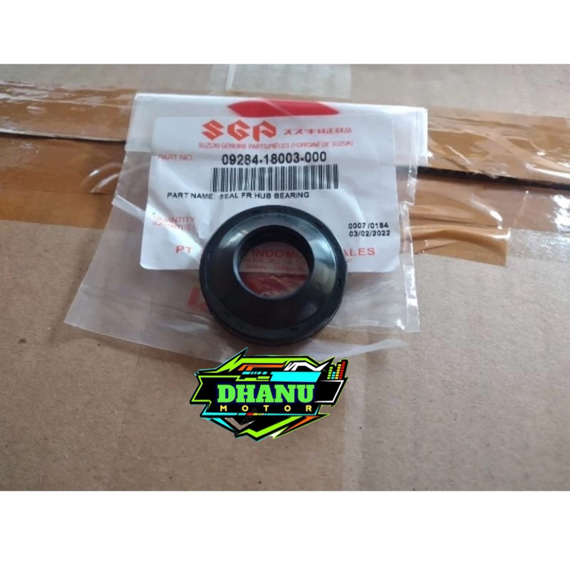 seal sil roda tromol depan shogun 125 R smash satria 2tak hiu lumba arashi ori sgp