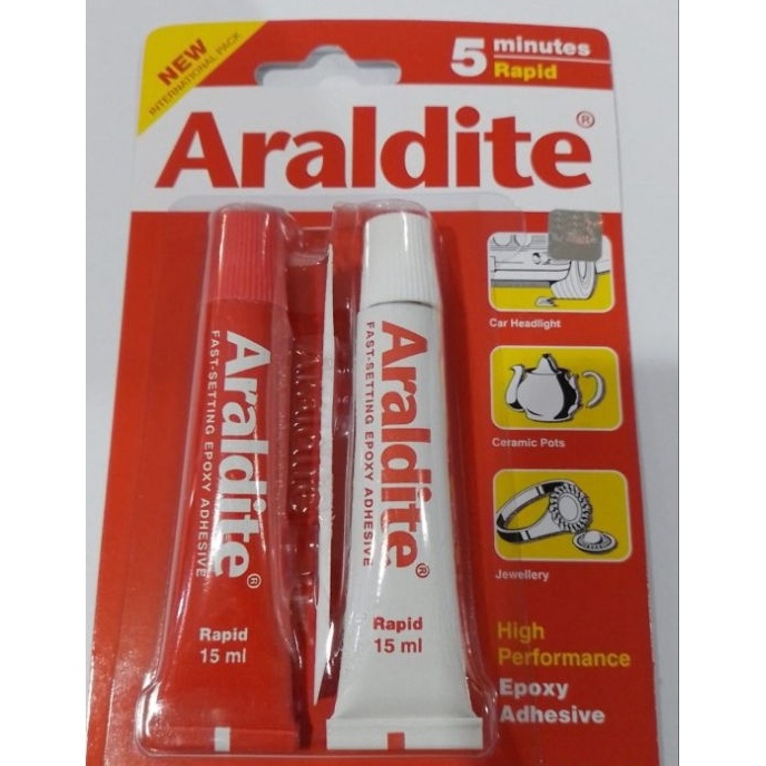 

Unggul LEM ARALDITE 5mntepoxyadhesive2x15 ml