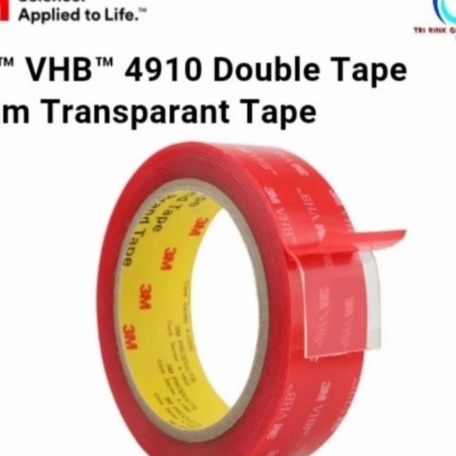 

Spesial Double tape VHB 491 3M Clear Perekat 3M Orional Clear